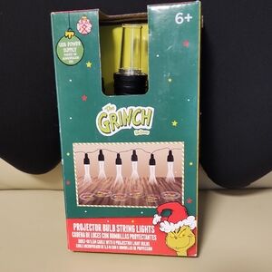 BNIB The Grinch Projector Bulb String Lights